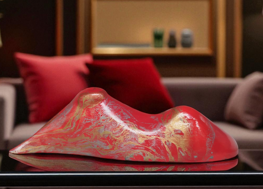 Scultura Vesuvio Napoli  piccolo 21x7 o grande 25x12 in cemento porcellanato artigianale