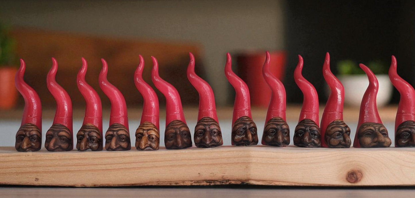 Corno Portafortuna in Porcellanato 20 cm – Vari Colori e Modelli Artigianali