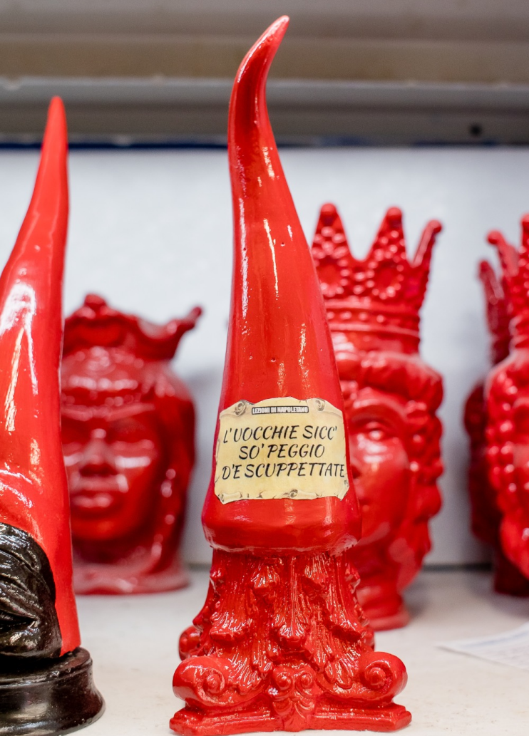 Corni Portafortuna in Cemento Porcellanato 30 cm – Varianti Artistiche